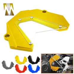 For Yamaha MT09 FZ09 Tracer900 2015-2020 MT 09 Front Sprocket Chain Cover Motorcycle Accessories Chain Protection Guard Aluminum
