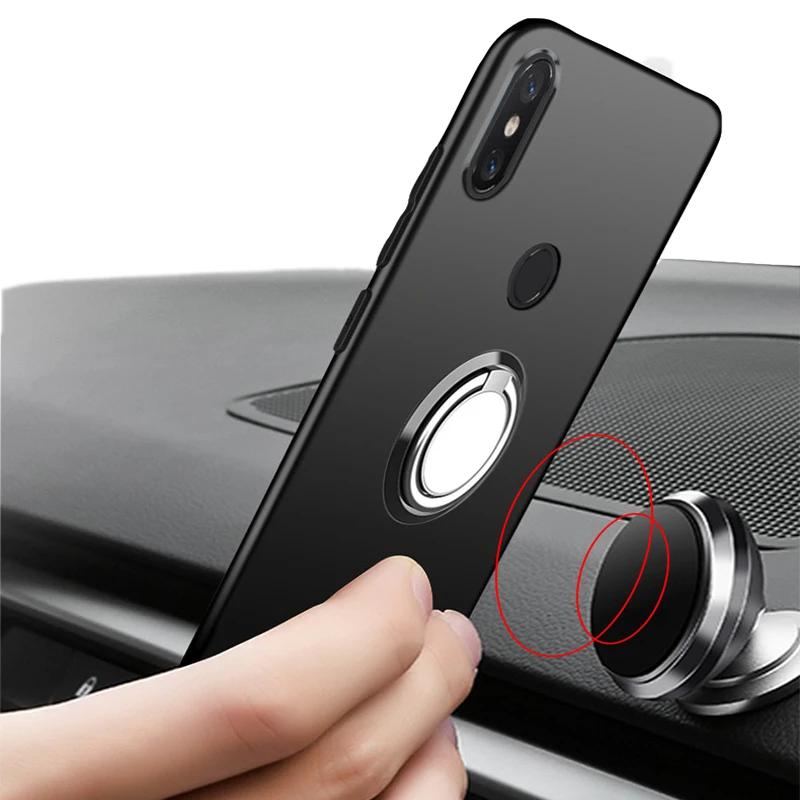 Case For Oukitel WP22 Ring Holder Shockproof Soft TPU Cover For Oukitel WP22 Couqe Funda