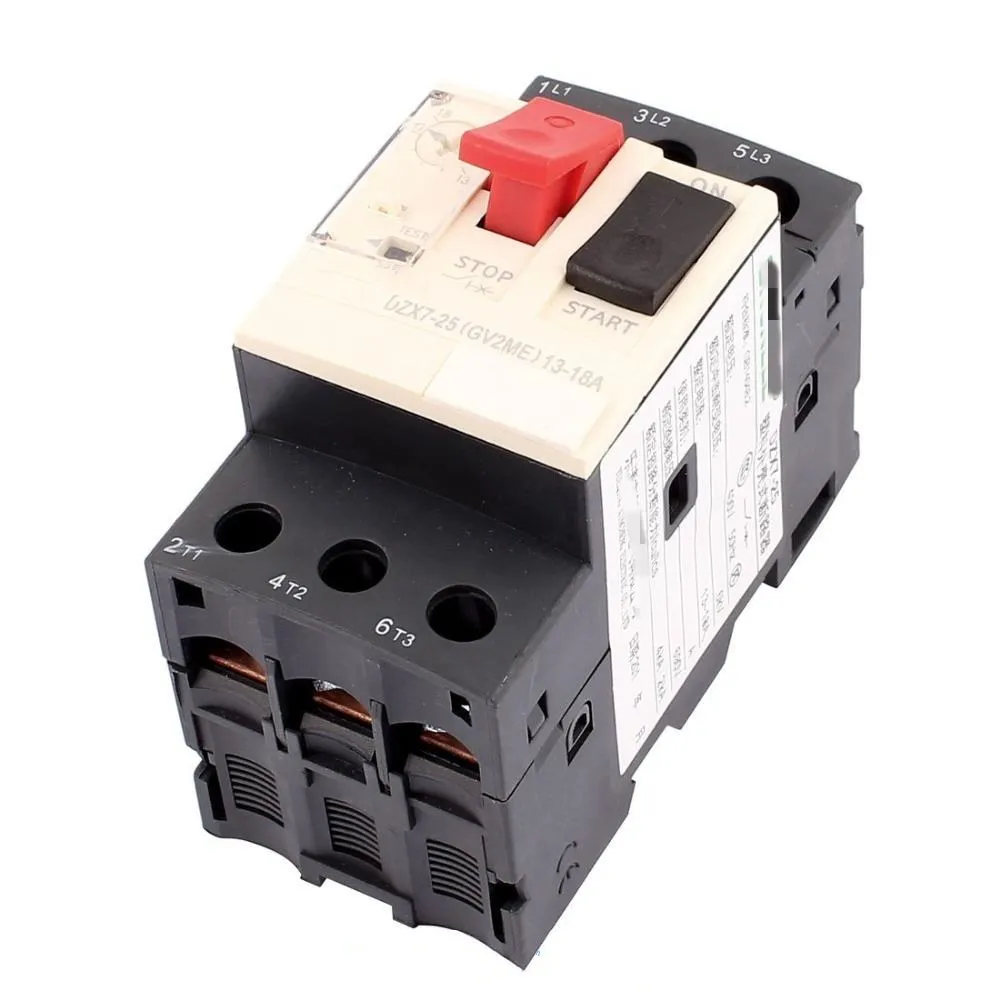 DZX7-25/GV2-ME 9-14A 18A 25A 32A 10A 6A 3P Pole Thermal Magnetic Motor Protection Circuit Breaker