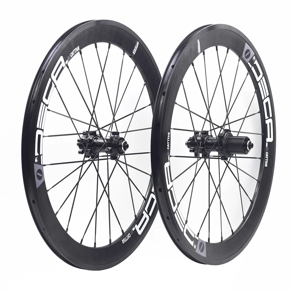 

DECA Alloy Wheels 451 20inch 1 1/8" 20" 406 Disc Brake Straight Pull for NEO AIRA Fnhon Folding MINIVELO Kids Bicycle Wheelset