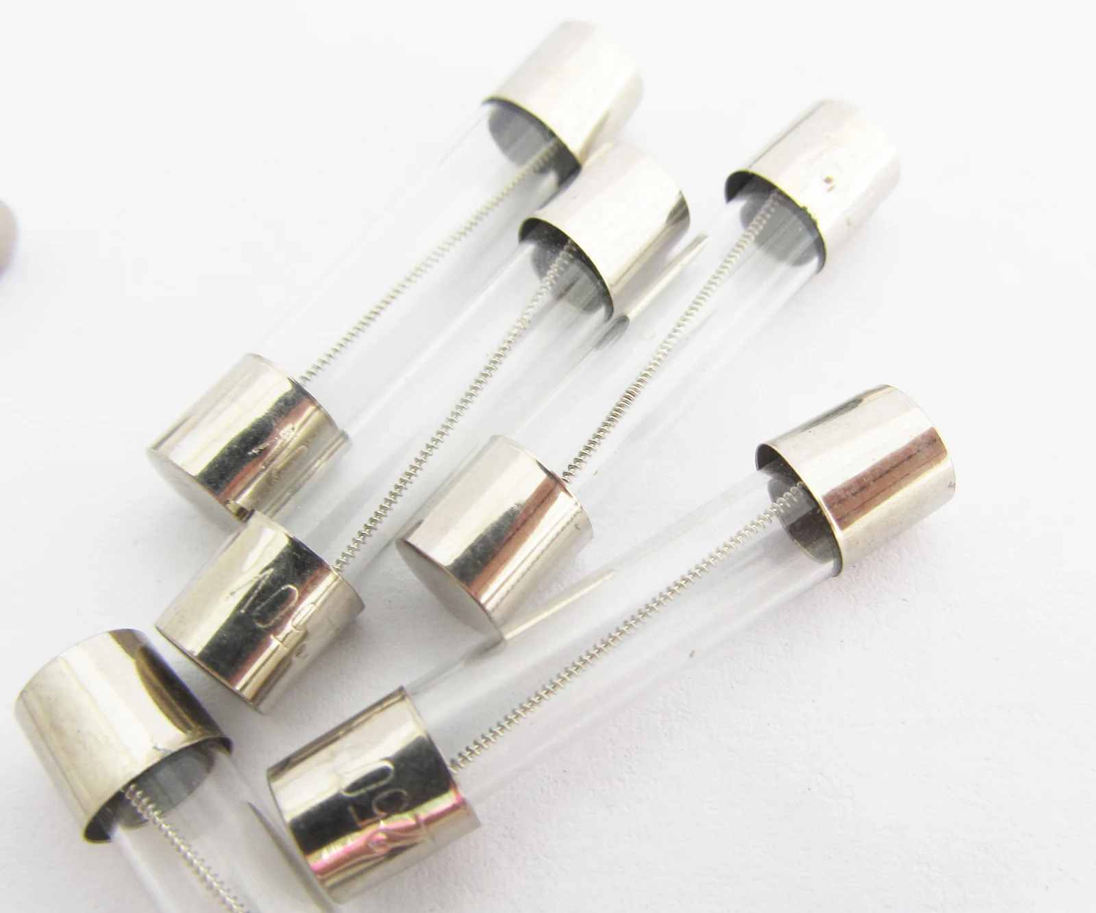 10pcs 6x30 Slow Blow Glass Fuse 6mm x 30mm 250V Slow Blow T0.25A-T15A