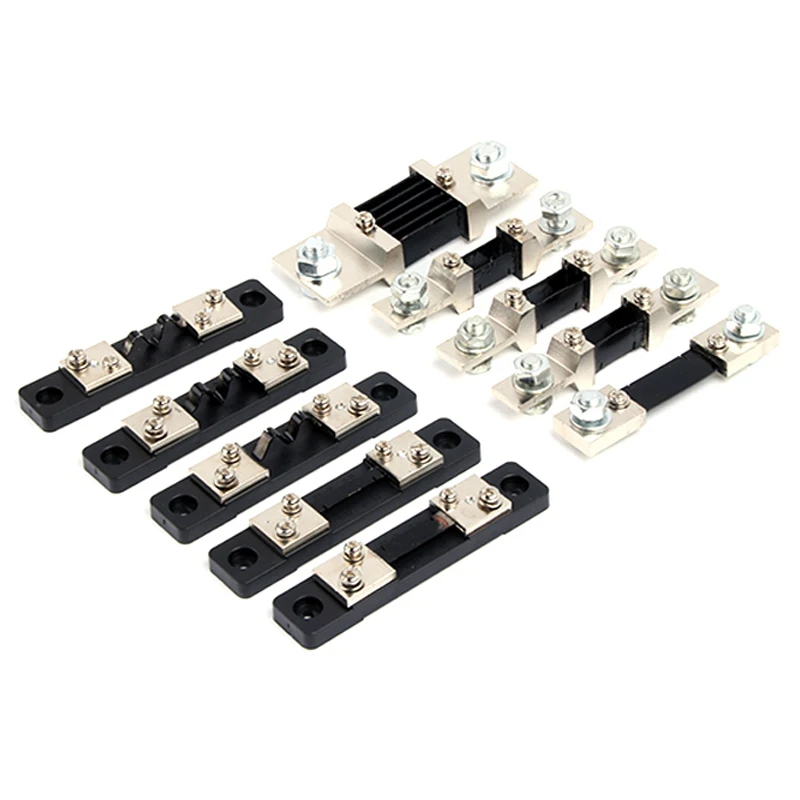 FL-2  Type Economic 10A 15A 20A 30A 40A 50A 75A 100A 75mV 200A 500A 750A 1000A 75mV Manganin Copper DC Current Shunt Resistor