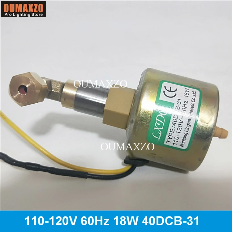 220V 110V pump for 400W 900W 1200W 1500W 3000W stage Fog Smoke snow hazer machine 30DCB 33DCB 40DCB 18W 31W 55DCB 48W oil pump