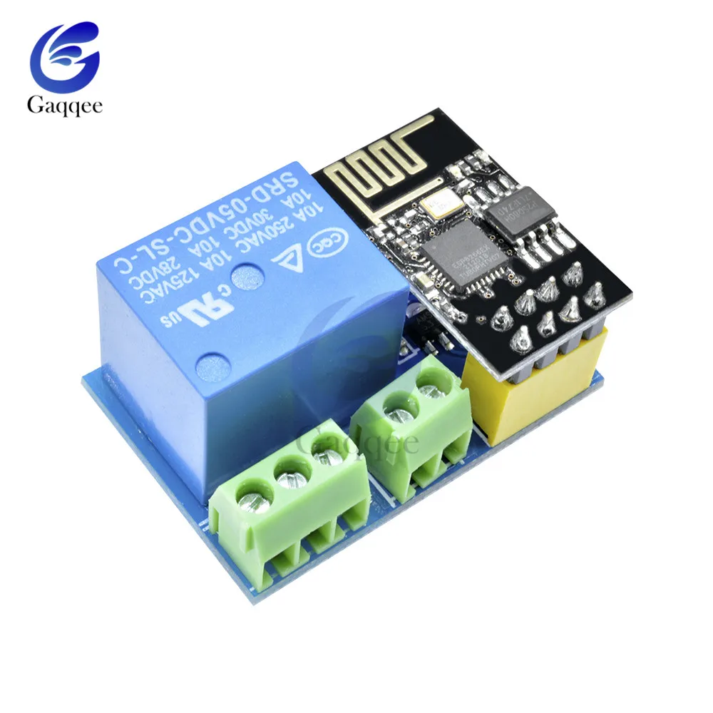 ESP8266 ESP-01 ESP01S 5V WiFi Relay Module ESP-01S Wireless Relay Module Things Smart Home Remote Control Switch Phone APP