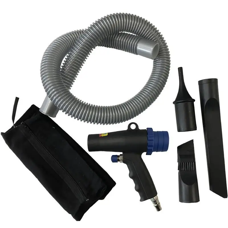 Imagem -02 - Compressor de ar Duster Dupla Função ar Aspirador de pó Kit Pistola Sucção Pneumática Ferramenta ar Alta Pressão Duste em