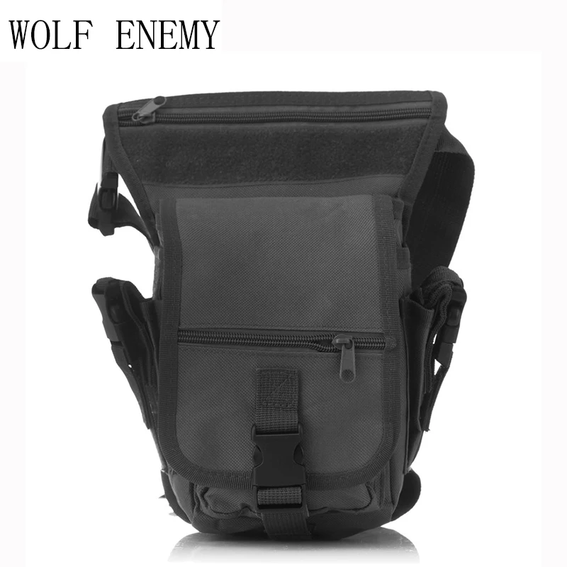 Tactical Drop Leg Bag Adjustable Outdoor Sport Accessories Belt Bag  Hunting Waist Packs Molle Leg Pouch Hiking Cycling Bag