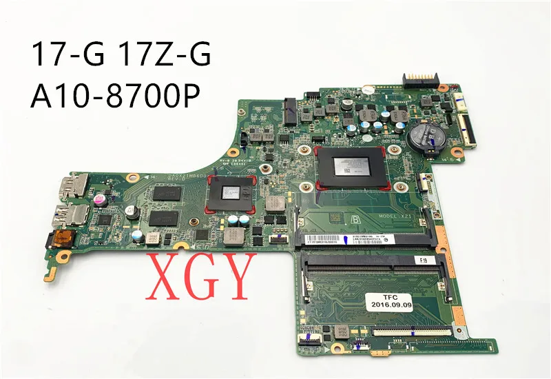 Placa base Original para portátil HP PAVILION 17-G 17Z-G, DA0X21MB6D0, 844521-601, 844521-501, 844521-001, A10-8700P, Envío Gratis