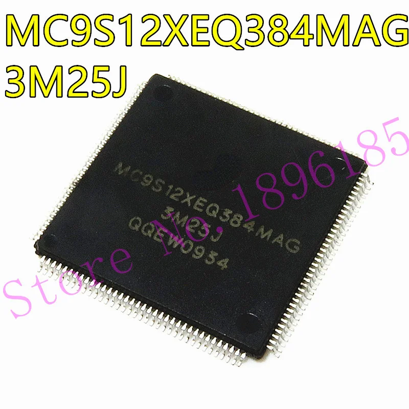 

1PCS MC9S12XEQ384MAG 3M25J QFP144 MC9S12XEQ384 Car ic For BMNW footstep space module vulnerable CPU blank