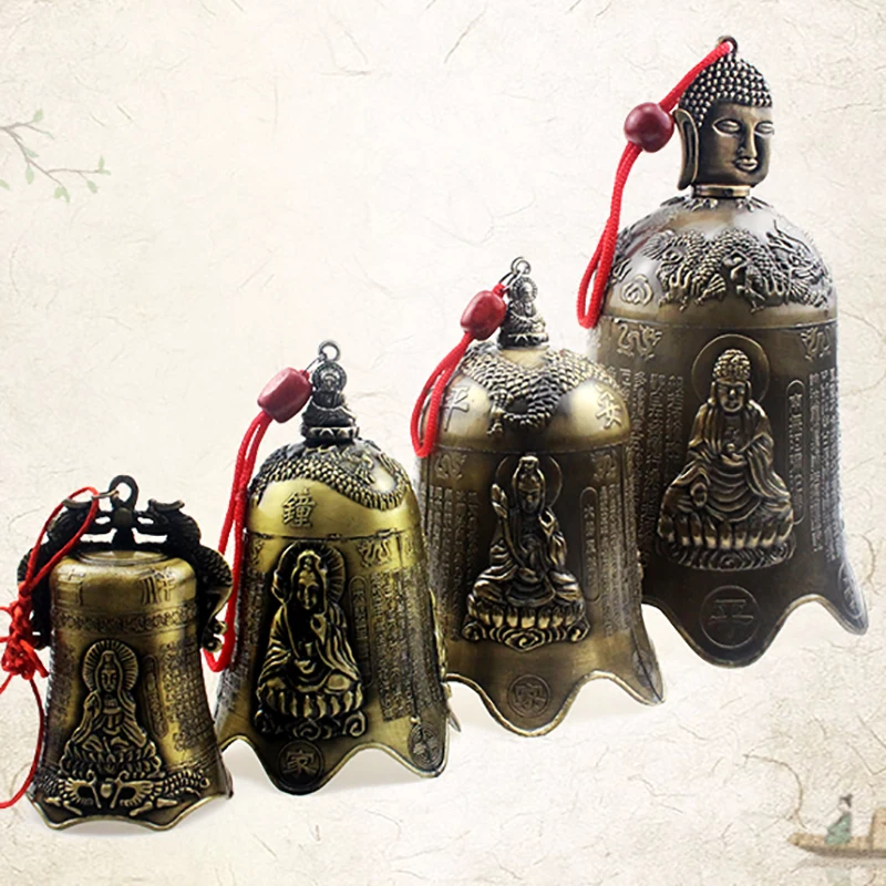 

Brass bells brass bells wind bells, Fengshui ornaments to ward off evil spirits, Handicraft Pendant