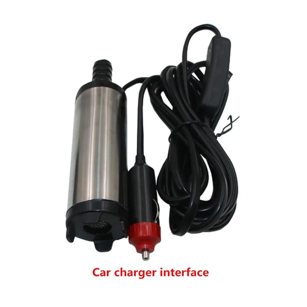 Bomba sumergible DC 12V /24 v 38mm /51mm herramienta de repostaje de transferencia de combustible diésel de aceite de agua para agua y aceite