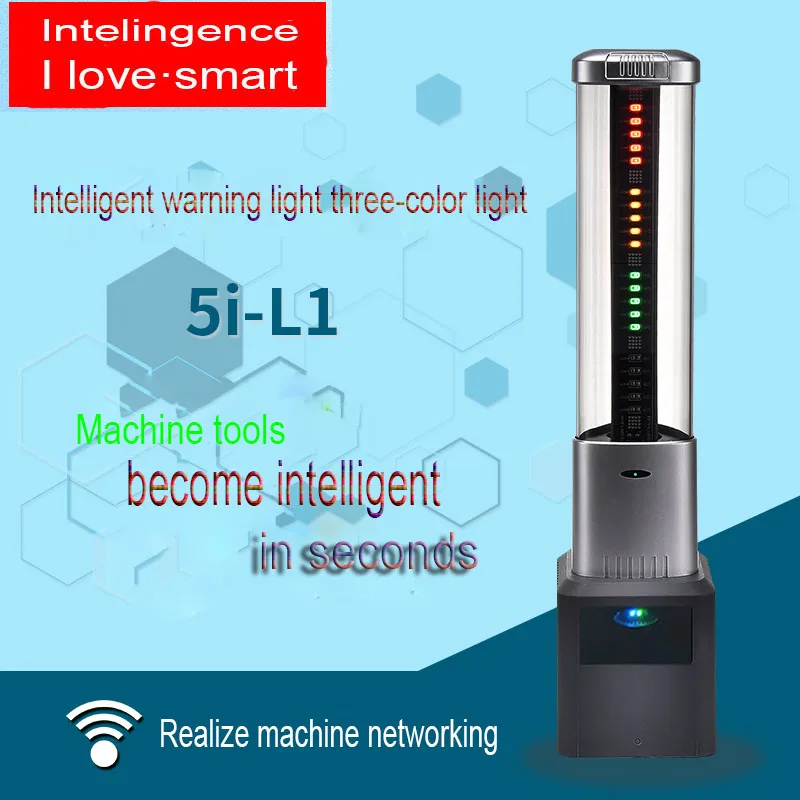 Three-Color Light Production Management System Software Signal Light Machine Tool Equipment Wireless Network Led Warning Light