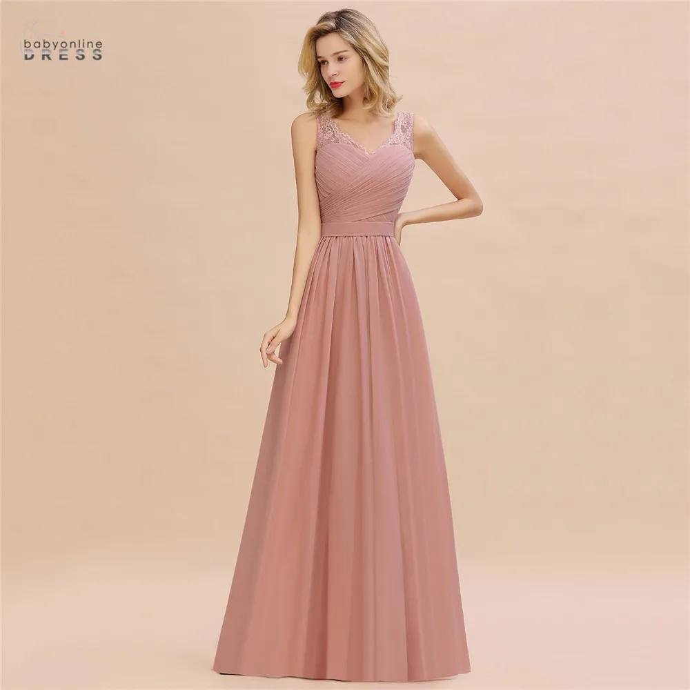 Lace Green Bridesmaid Dresses Long Short V-neck A-line Wedding Party Dress ночнушка женская Robe De Soirée De Mariage