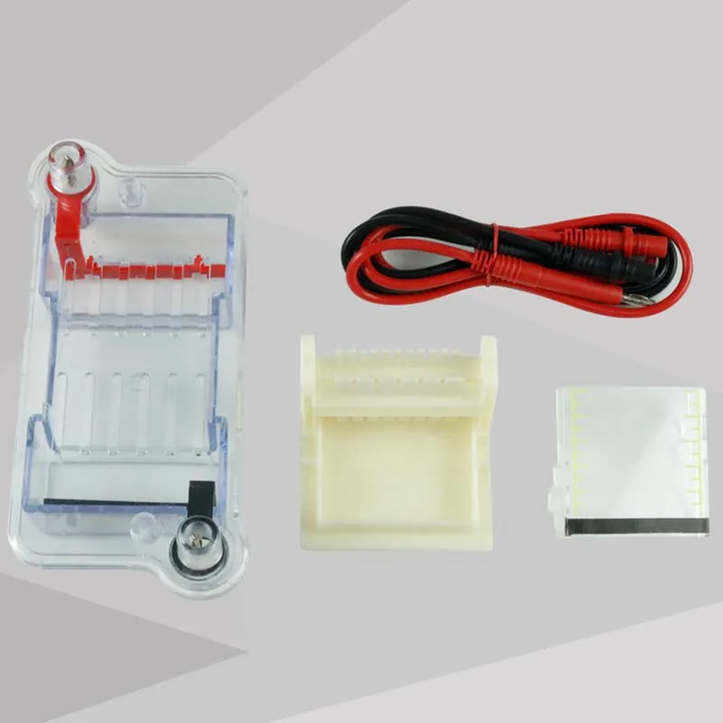 Horizontal Electrophoresis Tank Non-platinum Electrode Biological Instrument