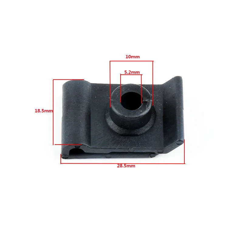 20x Fender Liner Bumper U Nut Fixed Fastener Clips Screw Clamp Retainer Car Body Plastic Clip Rivet For Toyota Lexus.