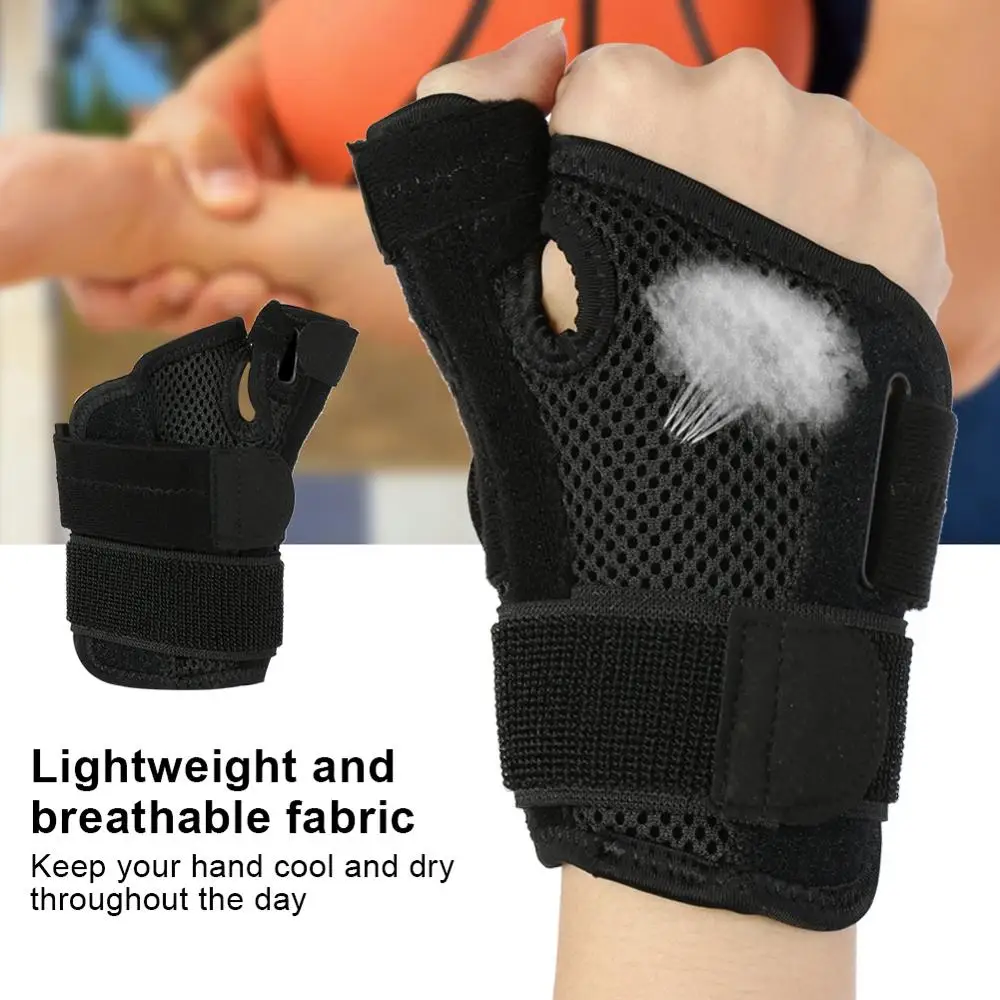 Medical Thumb Splint Brace Support Splint Thumb Stabilizer Wrist Joint Sprain Guard Protector for damage of thumb Fit Right Left