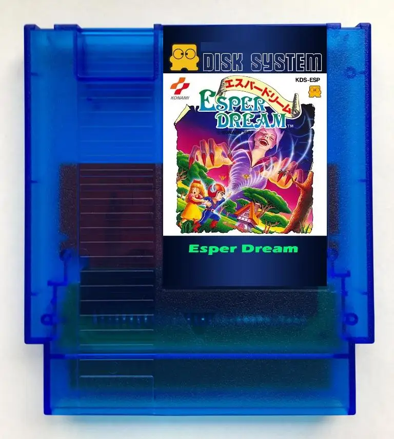 إسبر دريم إنجليزي (FDS يحتذى) خرطوشة لعبة لوحدة التحكم NES/FC