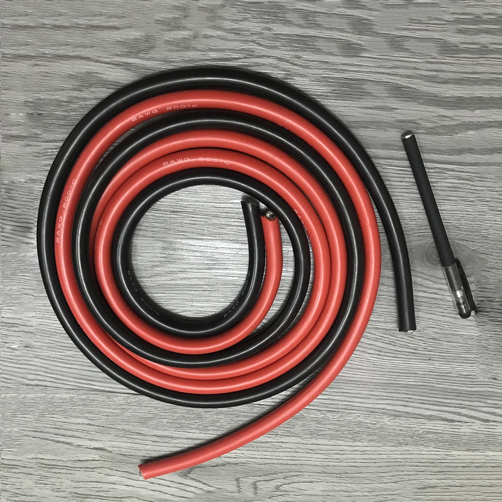 Flexible Copper Wire Silicone Cable 1 2 3 4 6 8 10 12 13 14 15 16 18 20 26 AWG Silicon Rubber Electrical Wire Heat-resistant