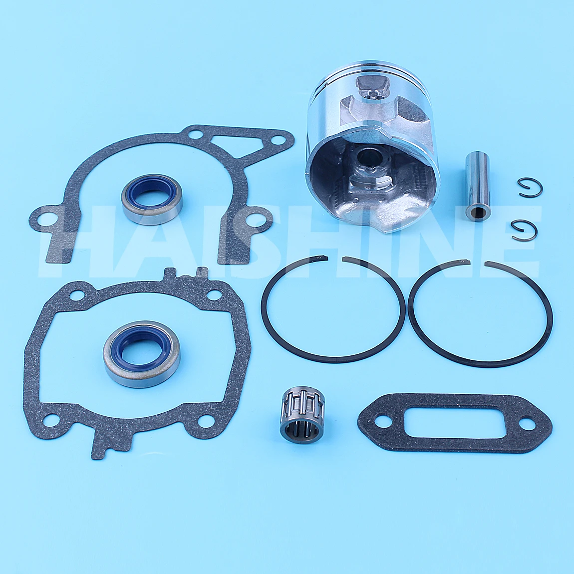 Imagem -02 - Kit do Selo do Óleo das Gaxetas dos Anéis de Pistão de 50 mm para Stihl Ts410 Ts420 ts 410 420 Corte-fora Concreto Viu Parte de Substituição 42380302003