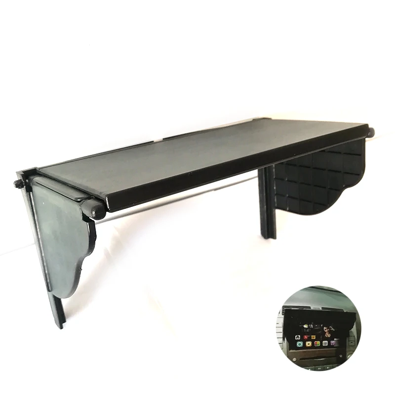 Universal Sun Shade Navigation Cover Anti-glare Accessory for Car GPS/DVD/LCD Visor