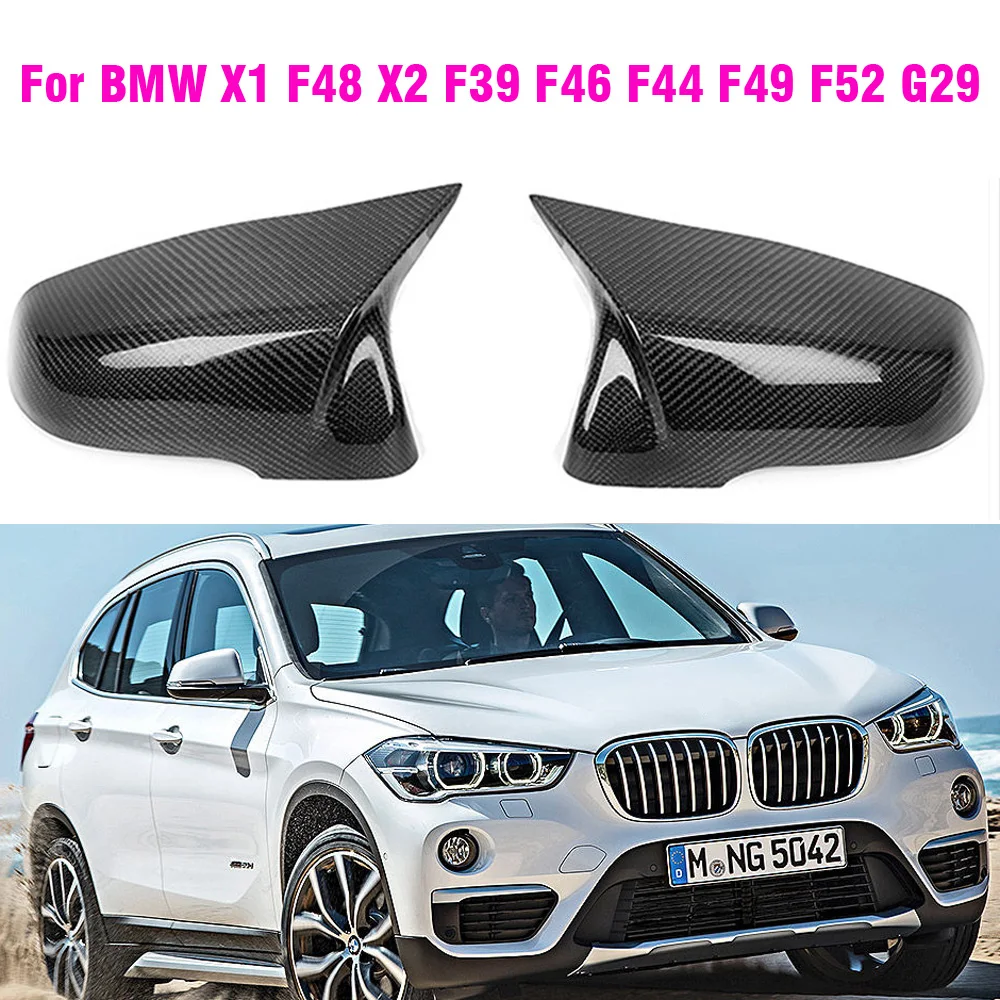 Car Side Door Rea rview Side Mirror Cover Cap For BMW F44 Active  F40 X1 F48 F49  F39 X2 Auto Parts styling