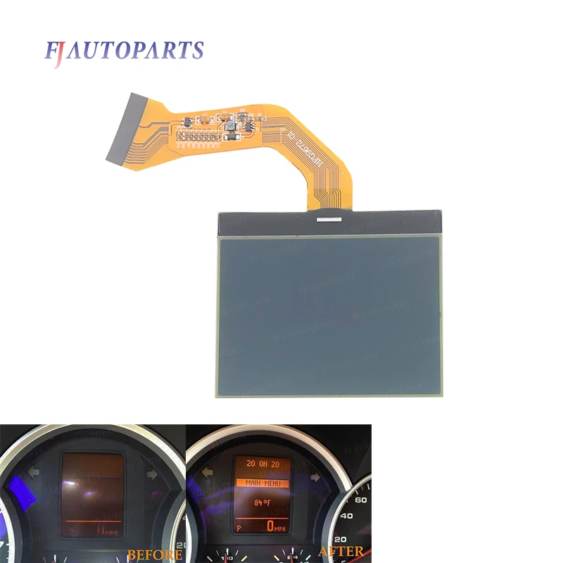 For VW Touareg V6 Porsche Cayenne Cayenne S Instrument Cluster LCD Screen Display Dashboard Monochrome Pixel Repair