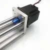 조립 된 NEMA23 스테퍼 모터 CNC Z 축 슬라이드 170mm, Reprap 3D 프린터 용 CNC 라우터 선형 모션 키트, CNC 부품 4