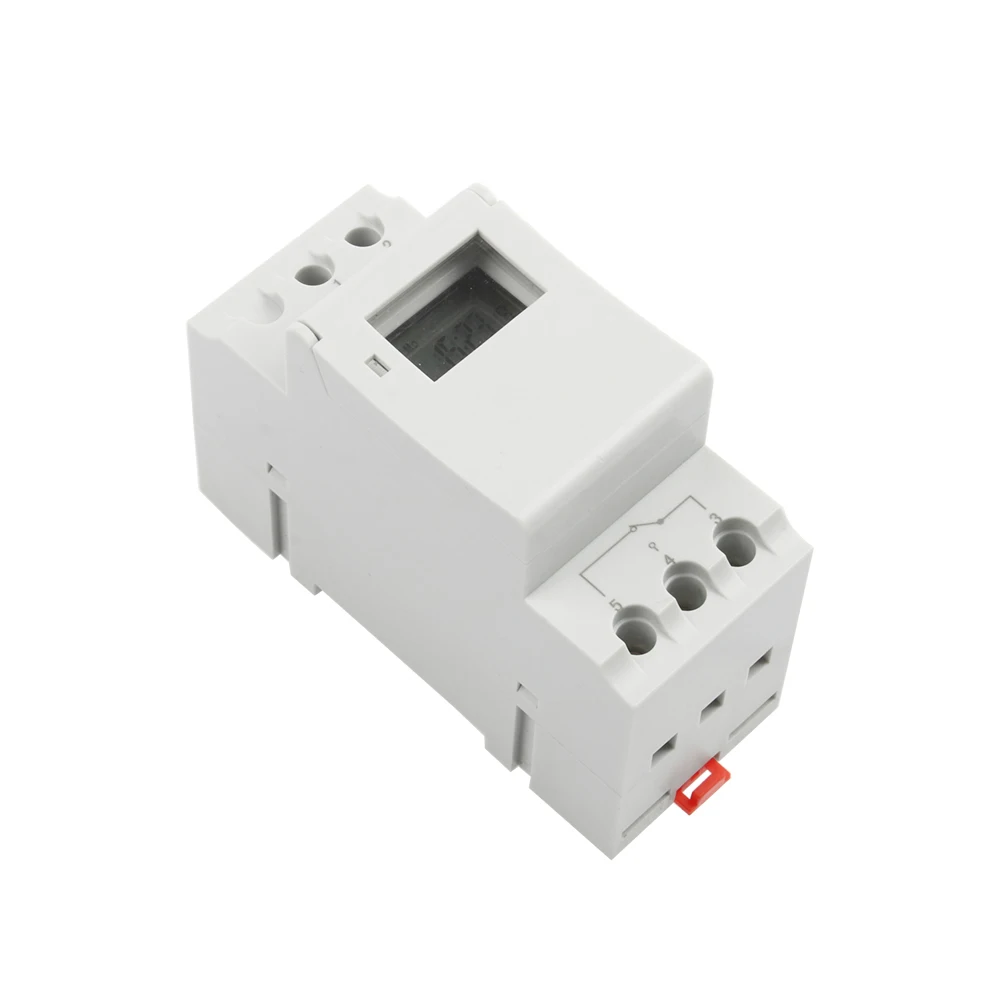 1Pc New Type 220V Digital LCD Power Timer Programmable Time Switch Relay tp8a16  Weekly Timer No Battery Stable Timer Switch