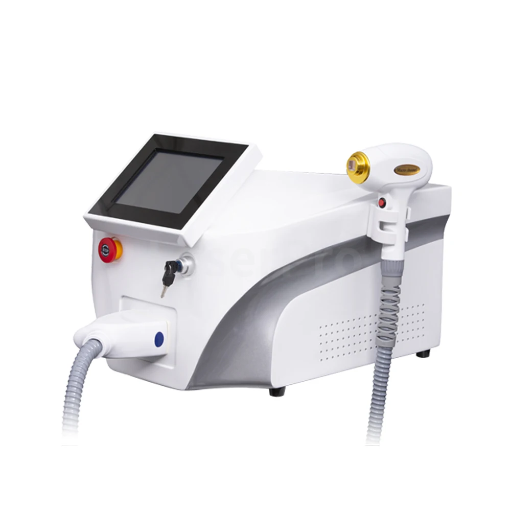 808nm Laser Diode Epilator With Triple Wavelength 755nm 808nm 1064nm Hair Removal  Permanent Painless Fast Freezing Point Remove