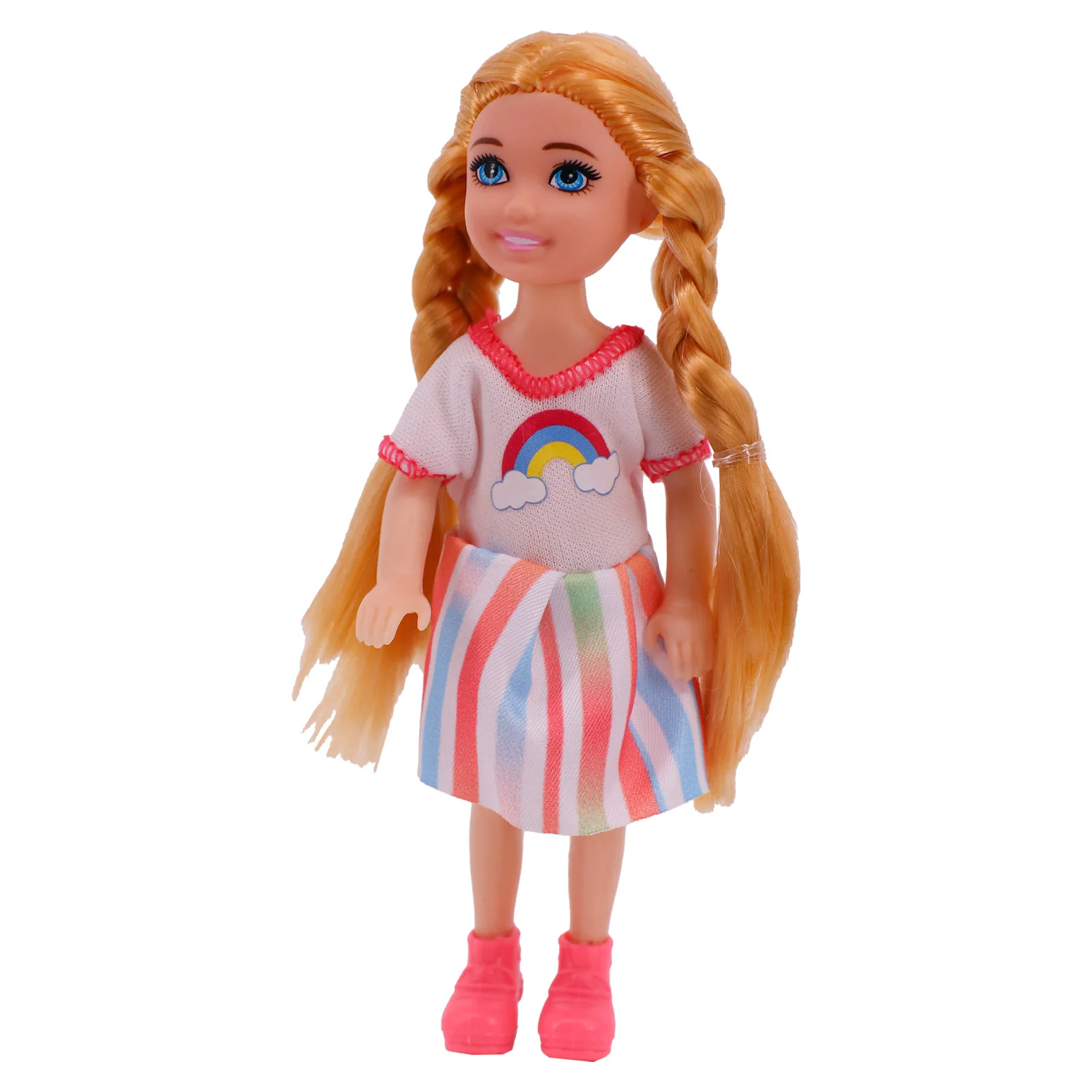 Poupée articulée pour filles, vêtements faits à la main, échelle de 3, pièces/ensemble, 6 pouces, 14Cm