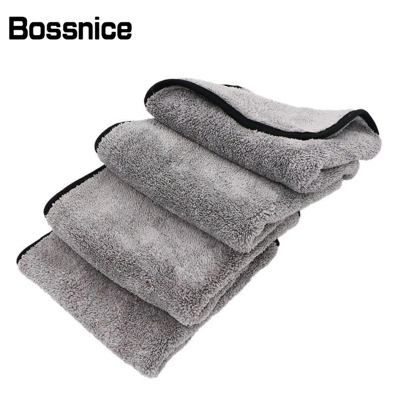 3/5/10PCS 16Inch Microfiber Car Clean Towel Car Cleaning Drying Cloth Towels For Cars Washing Polishing Waxing Detailing 500GSM