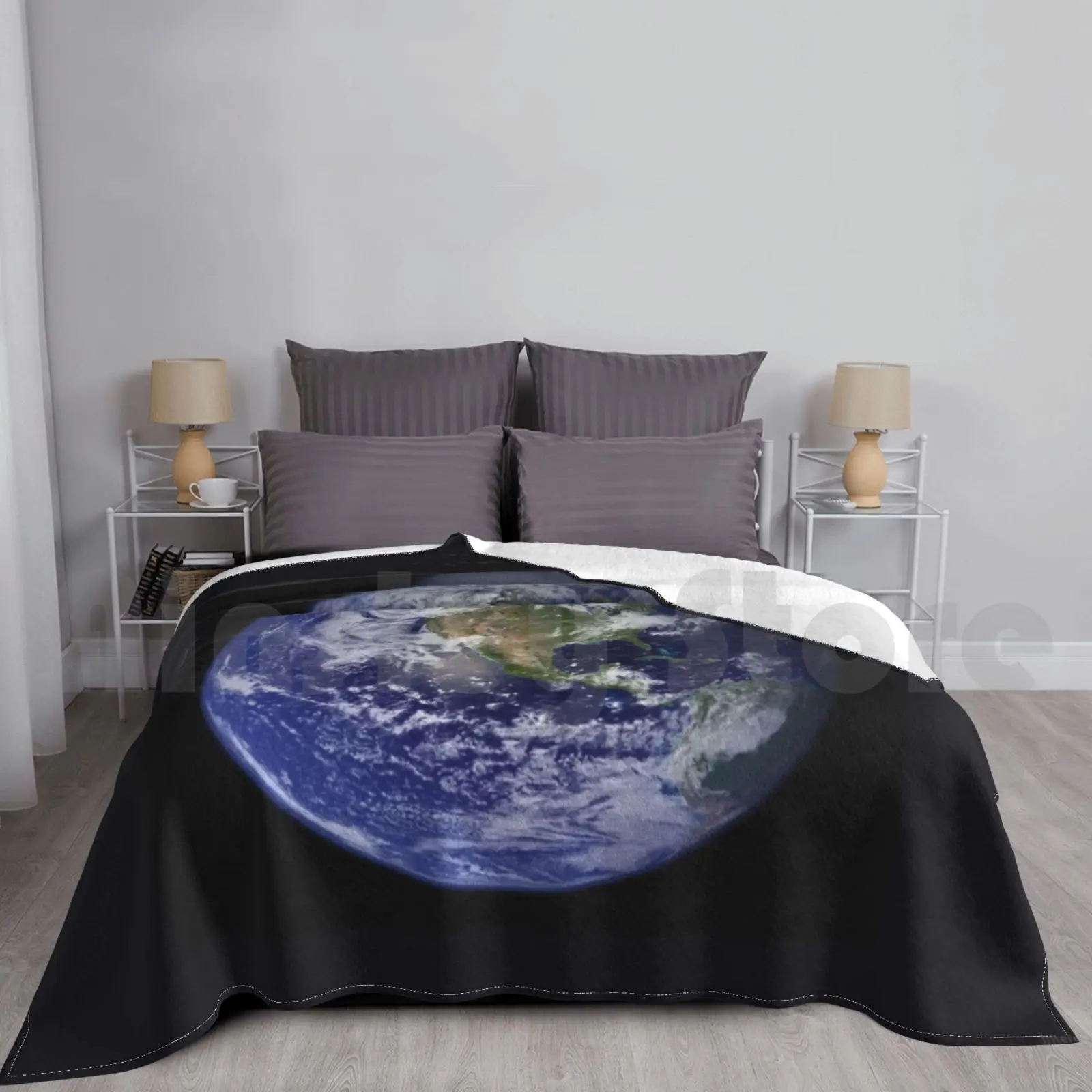 

Blanket Planet Earth Hat Earth Space Out Of This World World Planet View Amazing Face Graphic