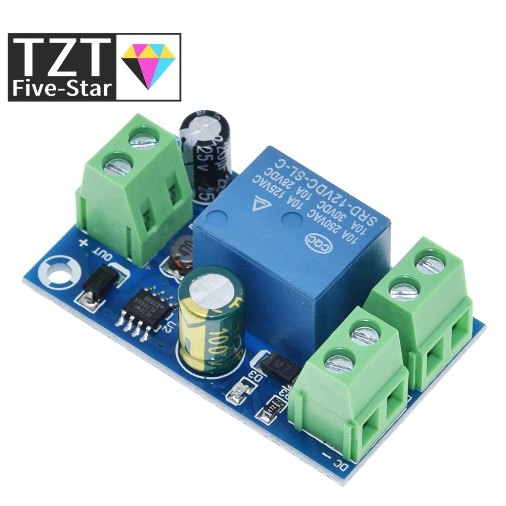 Power-OFF-Schutzmodul, automatisches Umschaltmodul, USV-Notstromversorgung, Batterie-Stromversorgung, 12V bis 48V, Steuerplatine – Detail 2