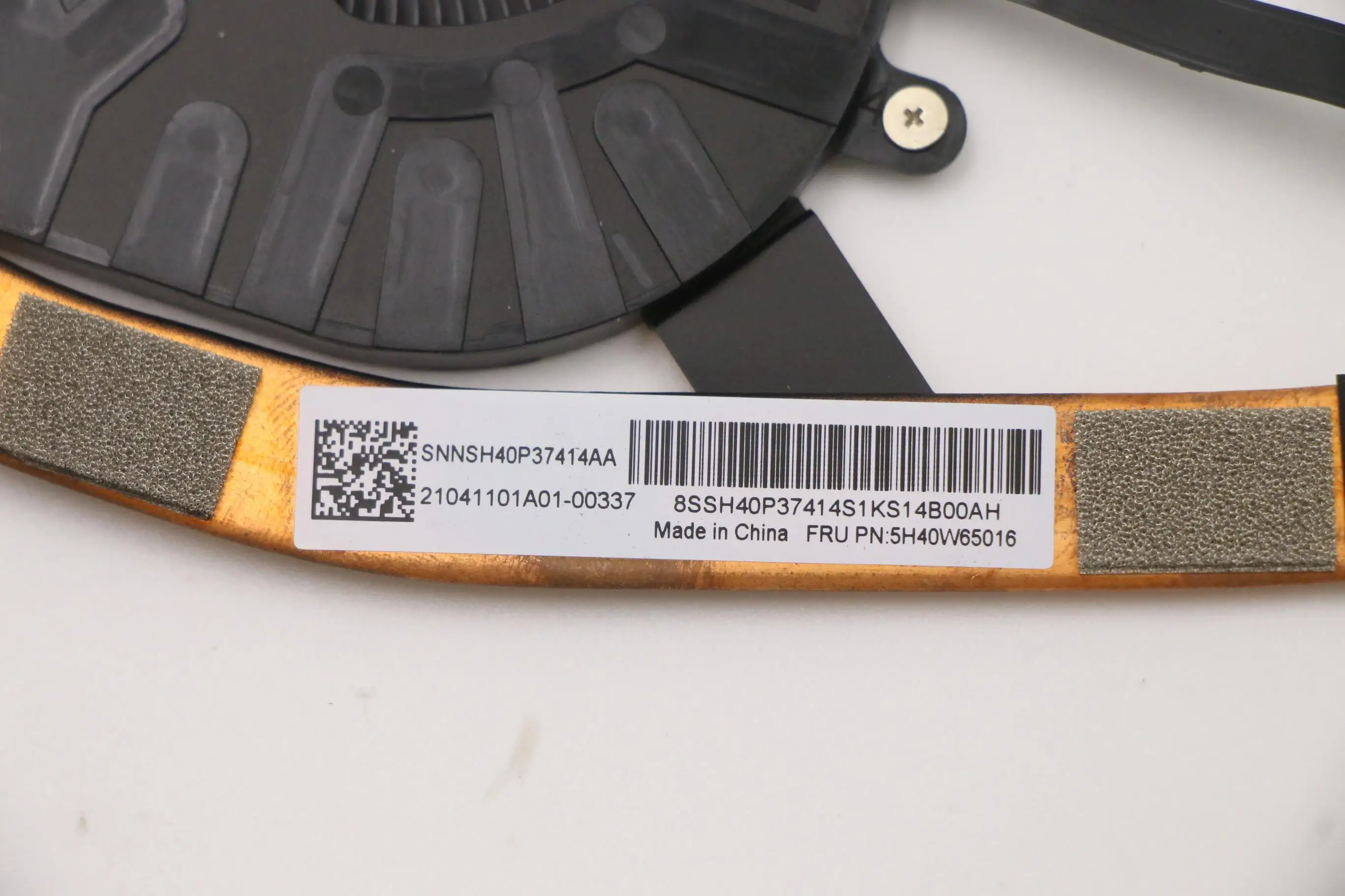 Imagem -05 - Original Cpu Ventilador de Refrigeração do Dissipador Calor Refrigerador do Radiador para Lenovo Thinkpad x1 Nano Gen Portátil 5h40w65016 5h40w65015 Novo