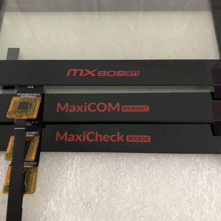 Сенсорный экран для AUTEL MX808 MX808IM Maxicom MK808BT Maxicheck MX808, Автомобильная диагностика, сенсорная панель, дигитайзер, стеклянный датчик