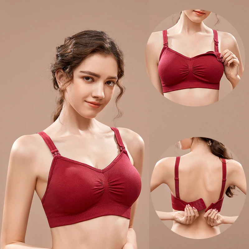 

Sport Wear Lady Pregnant Milk Feeding Clothes Breastfeeding Bras Maternity Nursing Bra Women Maternity