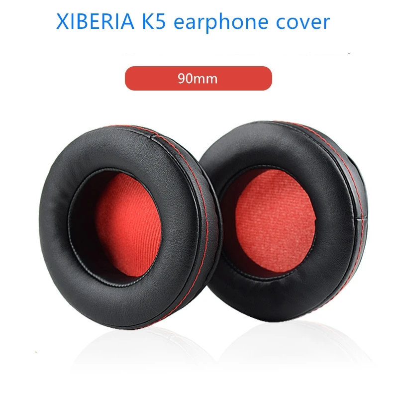 

For XIBERIA K5 Earphone Cover Sponge K0 EarPads Cotton Earmuffs Round 95 100mm Earmuffs Holster 1 Pair Thick