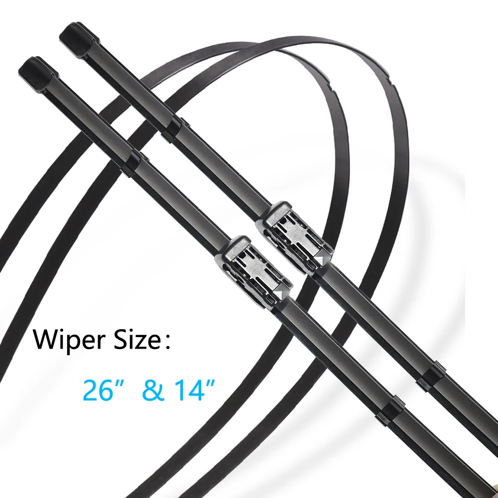 Car Wiper Blades Windshield for Opel Mokka 2013~2019 Front Windscreen Wipers Vauxhall Mokka X 2014 2015 2016 2017 2018 Car Goods