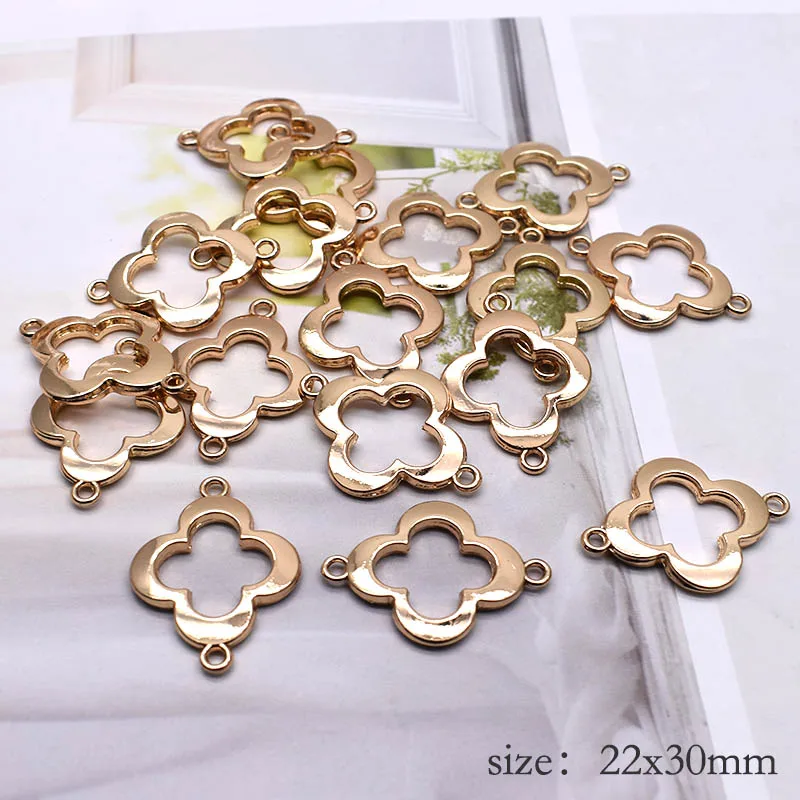 10set Gold color OT Clasps Connectors Charms for Jewelry Making Bracelet Necklace End Buckle Accessories Chain Link Buckle