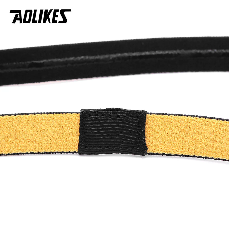 AOLIKES Non Slip Women Men Sweatband Sport Fitness Headband Tennis Badminton Basketball Running Headbands Hair Sweat Band