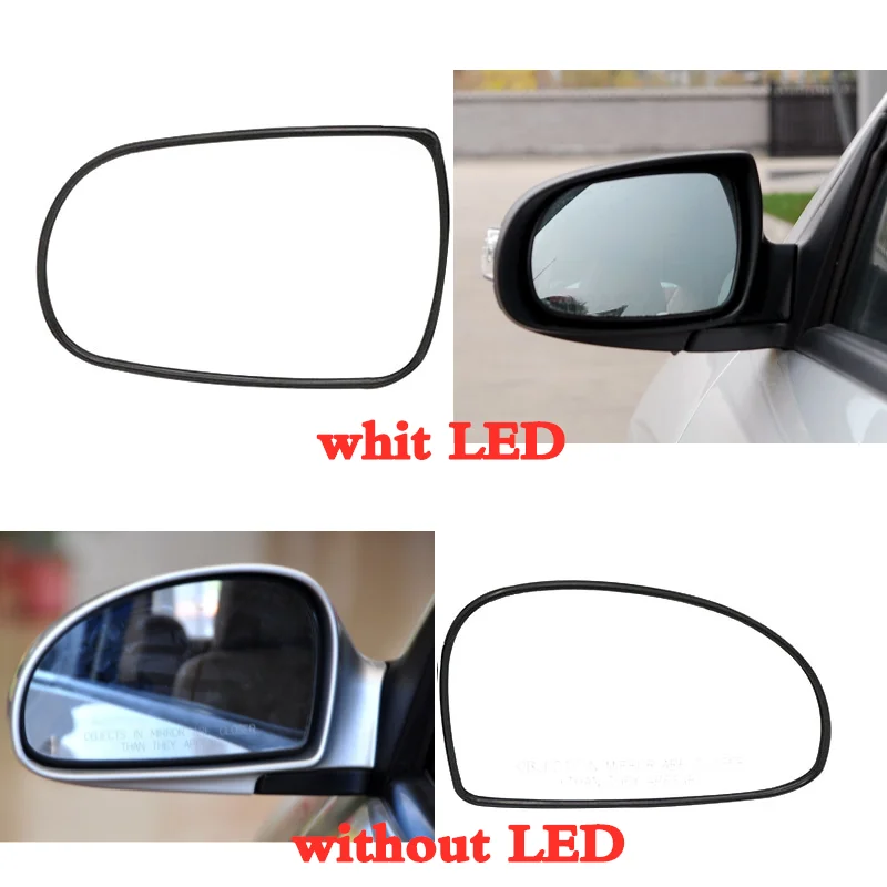 Lofty Richy For Kia Cerato 2005-2012 With Heating Outside Rear View Mirror Glass Rearview Mirror Side Mirror Reverse Mirror Lens