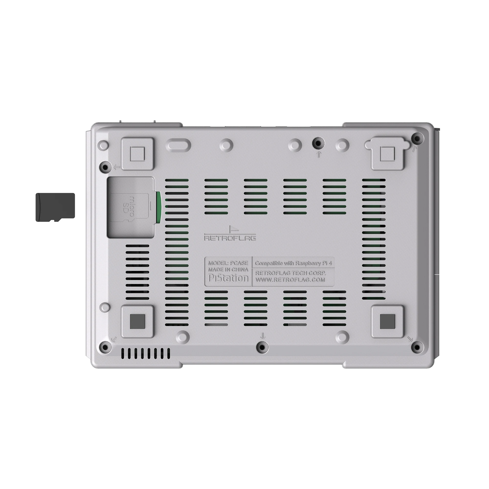 Retroflag PiStation Case with LCD for Raspberry Pi 4 ModelB Retroflag PSPi Case Compatible with Raspberry Pi 4 Game Accessories