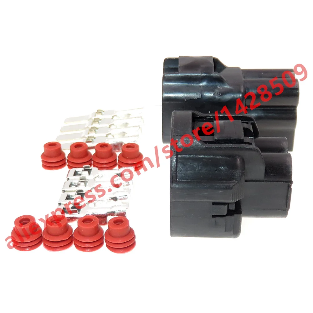 1 Set 4 Pin 7282-7043-30 7283-7043-30 MG641744-5 Male Female Fan Wiring Connector 4.8 Series Auto Replacement Parts