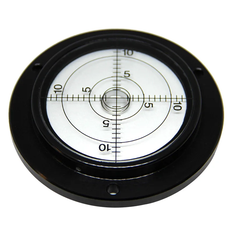 Livella a bolla livella a bolla rotonda livella a bolla orizzontale strumento di misurazione della livella a bolla dimensioni 80*62*13mm 1 ordine