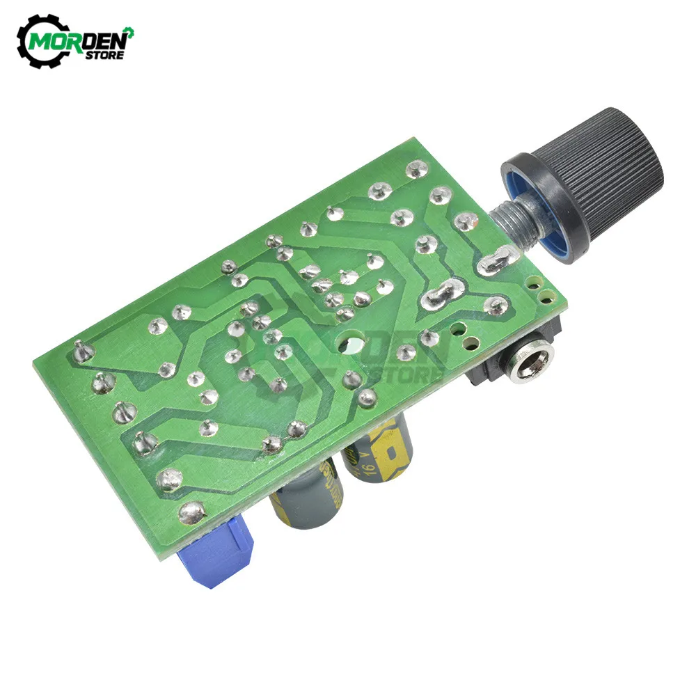 Amplifier Board DC 1.8-12V 2.0 Channel Stereo AUX Audio Amplifier Module AMP with 50K Ohm Potentiometer TDA2822 TDA2822M