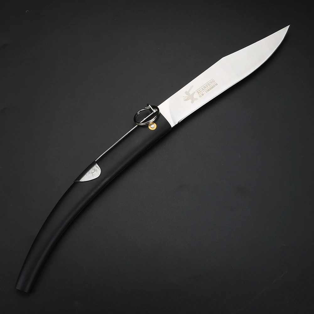 XUANFENG outdoor straight knife high hardness short knife field portable military knife self-defense survival knife