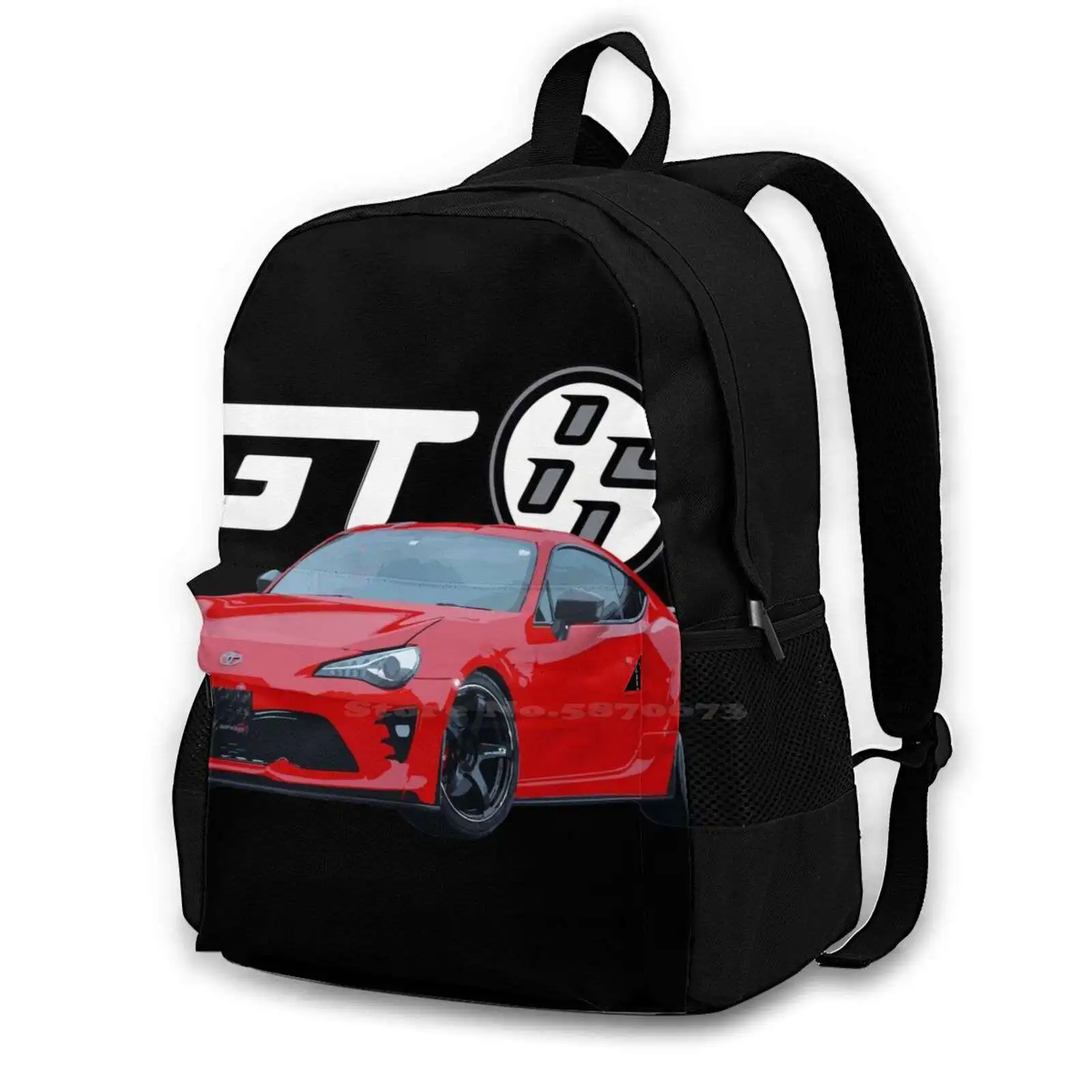 Gt 86 Max Orido Teen College Student Backpack Pattern Design Bags Wrx Sti Sportscar Evo Rally Supercar Jdm Stance Ej25 Ej20