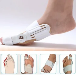 Férula de juanete para el cuidado de los pies, alisador de dedo gordo del pie, Corrector, alivio del dolor de pies, corrección de Hallux Valgus, suministros ortopédicos, pedicura