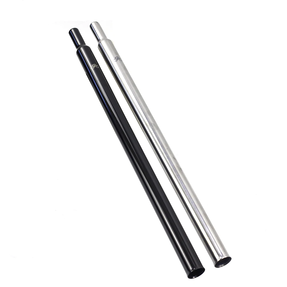 SILVEROCK Titan-Sattelstütze 31,8mm X 535mm 600mm für Brompton Pikes 3sixty Trifold Faltrad Sattelrohr Ultra Leicht – Detail 1