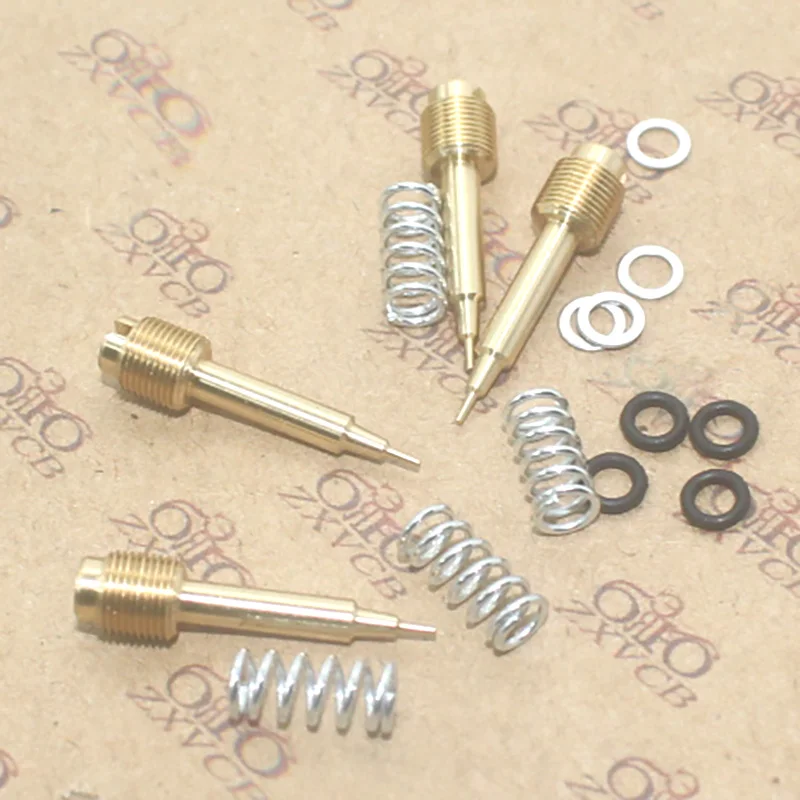 4PCS for yamaha FZX700 XJ600 XJ900 XS1100 YZF750 FZX 700 XJ 600 900 XS 1100 YZF 750 carburetor adjusting the carb air screw