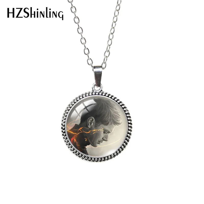 2020 Glass Cabochon Necklace Supernatural Destiel Patterns Antique Necklace Dome Pendants Jewelry